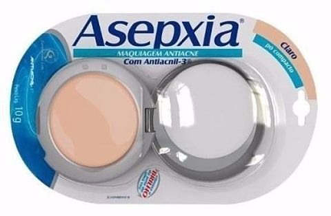 Pó Compacto anti-acne Asepxia
